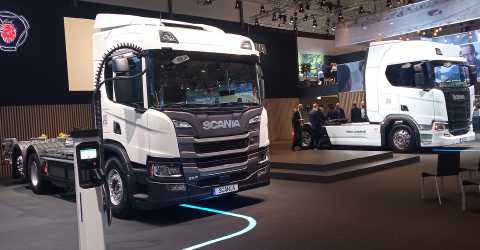 Scania, yeniliklerini sergiledi