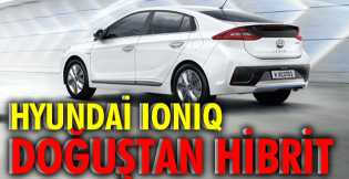 Hyundai IONIQ, doğuştan hibrit ve çevreci