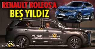 Renault KOLEOS’a beş yıldız