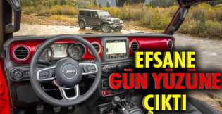 Jeep Wrangler gün yüzüne çıktı