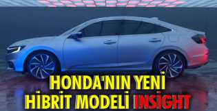 Honda'nın yeni hibrit modeli Insight