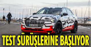 Audi elektrikli SUV’unun test sürüşlerine başlıyor