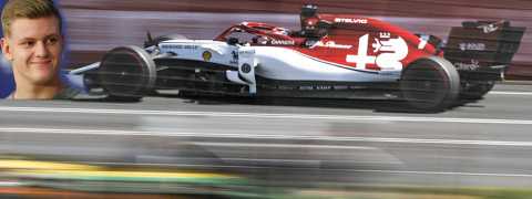  ALFA ROMEO RACİNG'İN KOLTUĞUNDA MİCK SCHUMACHER