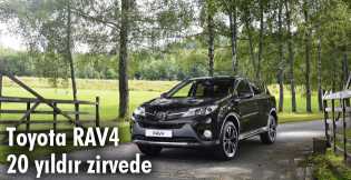Toyota RAV4 20 yıldır zirvede