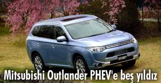 Mitsubishi Outlander PHEV JNCAP'ten beş yıldız aldı