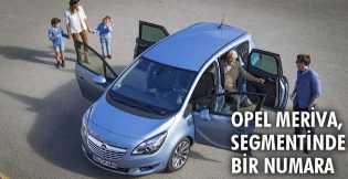 Opel Meriva, segmentinde bir numara