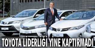 Toyota liderliği yine kaptırmadı