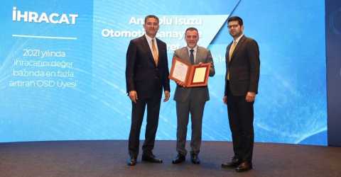 Anadolu Isuzu'ya OSD’den ödül