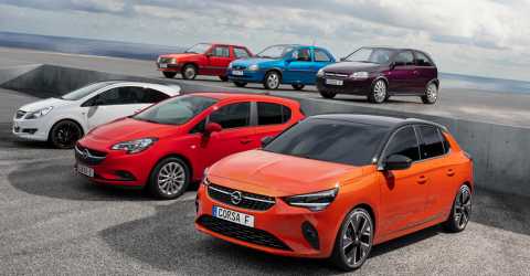 Opel Corsa, 40’ıncı yılını kutluyor
