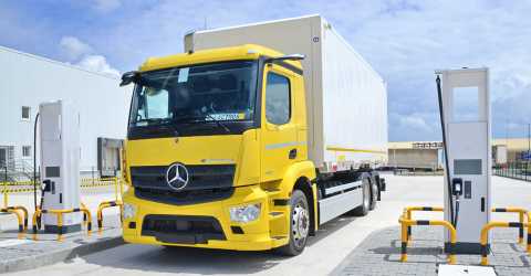 Mercedes-Benz Türk'ten, 350 kW’lık şarj ünitesi 