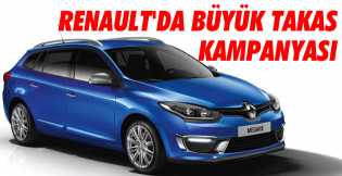 Renault'da büyük takas kampanyası