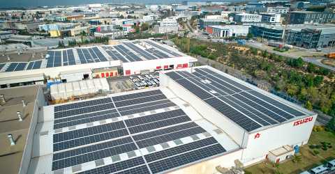 Anadolu Isuzu, enerjisini güneşten alacak
