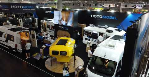  Hotomobil, karavan fuarında yerini aldı