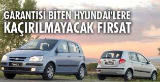 Garantisi biten Hyundai'lere kampanya