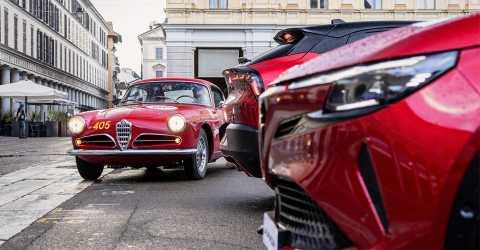  Alfa Romeo’dan bir 1000 Miglia zaferi daha