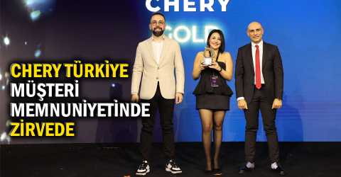 Chery Türkiye'ye ödül