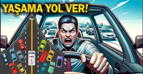 Trafikte saygı, hayat kurtarır