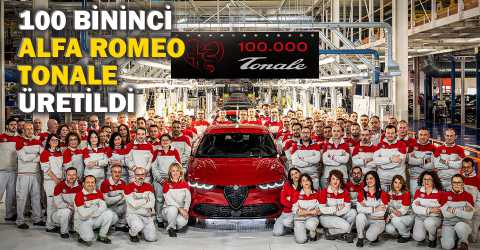 100 Bin Alfa Romeo Tonale yollarda