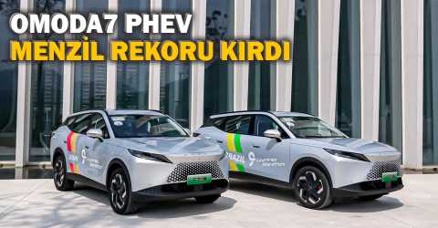OMODA7 PHEV sınıfının zirvesinde