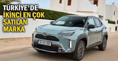 Toyota ,Türkiye'de yüzde 63 büyüdü