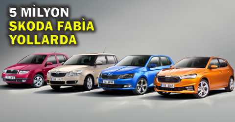 Škoda Fabia, 5 milyon adede ulaştı