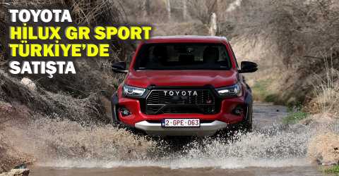 Toyota Hilux GR SPORT sahalara indi