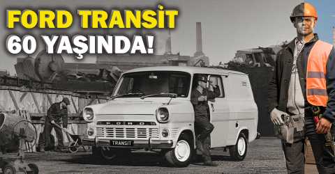 Ford Transit, 60 yıldır yollarda