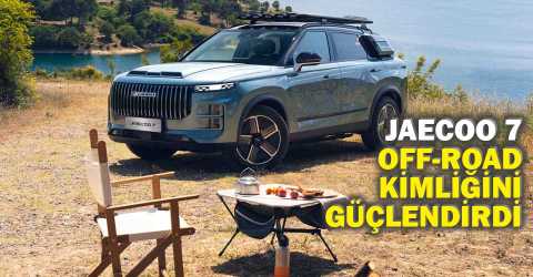 JAECOO 7 Off-Road kiti Türkiye'de satışta
