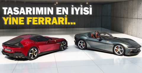 Ferrari’den Red Dot’ta 3’te 3 
