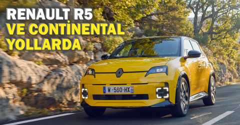 Renault R5'e, akıllı lastik