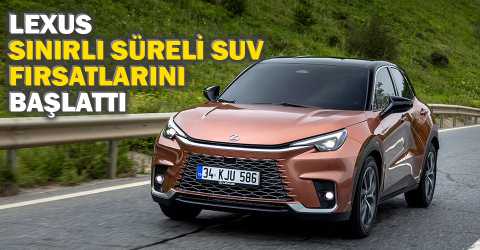 Lexus SUV’lerde özel indirim