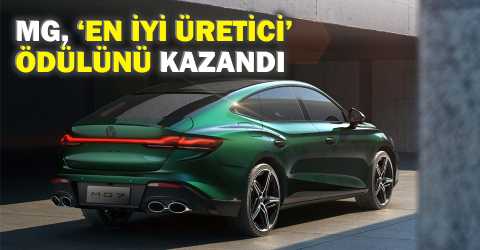 MG’ye' En İyi Üreticisi' ödülü