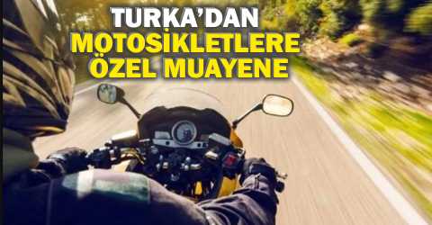 Turka ile hızlı motosiklet muayenesi