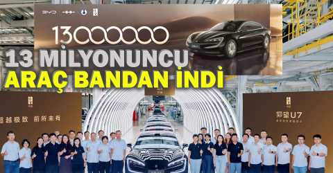 BYD, üretimde de tarih yazdı