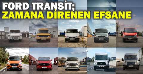Ford Transit’in 60 yıllık hikayesi 