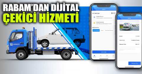 Çekici hizmeti cebinizde