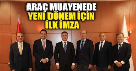 Araç muayenesi Turka’ya emanet