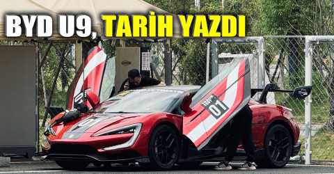 Dünyanın en hızlı elektriklisi: BYD U9