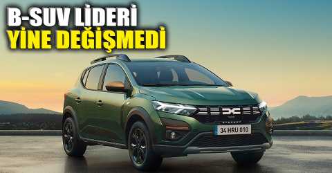 Sandero Stepway yine zirvede