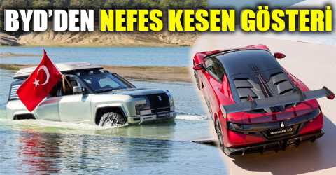 BYD’den suda ve karada şov