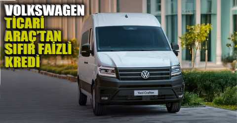 Volkswagen Crafter Servis’e eylül fırsatı