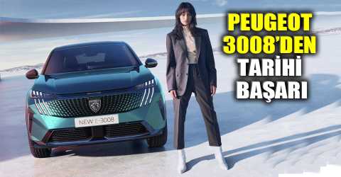 Peugeot 3008'den üretim rekoru