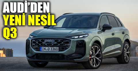 Yenilenen Audi Q3 Türkiye’de