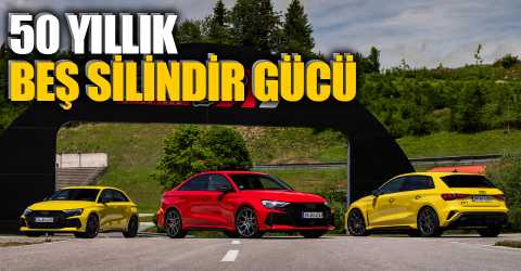 Audi'nin beş silindir efsanesi 