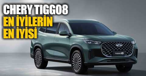 Yeni Chery TIGGO8'e uluslararası başarı