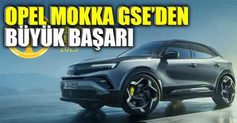 Opel Mokka GSE’ye altın direksiyon ödülü