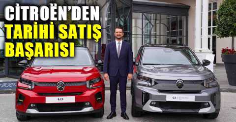 Citroën Türkiye’den rekor yıl