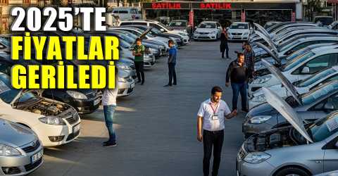 İkinci el araç fiyatları düştü