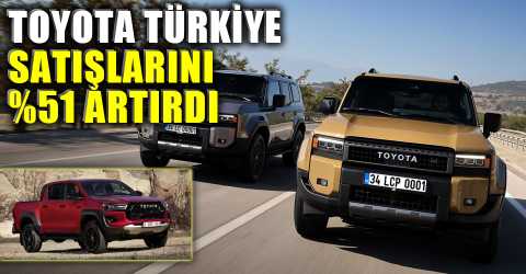 Toyota Türkiye’de rekor tazeledi