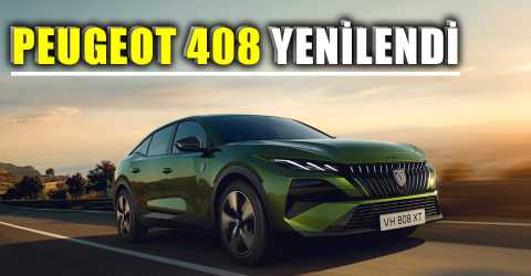 Yeni Peugeot 408 tanıtıldı